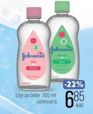 Johnson's ulje za bebe