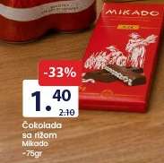 Čokolada sa rižom Mikado