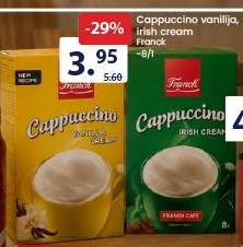 Cappuccino vanilija, irish cream