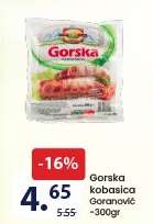 Gorska kobasica Goranović