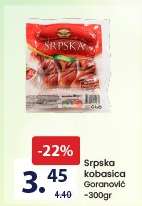 Srpska kobasica Goranović