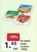 Sir listići sorto Lactima