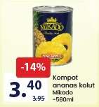 Kompot ananas kolut Mikado