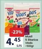 Musli 5 žitarica Vitalis