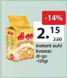 Instant suhi kvasac di-go