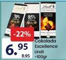 Čokolada Excellence Lindt