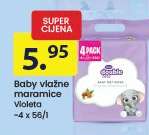 Baby vlažne maramice Violeta