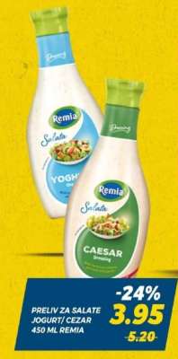 PRELIV ZA SALATE JOGURT/CEZAR
