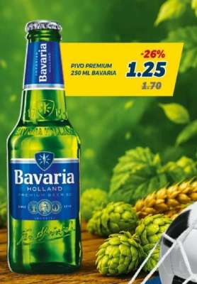 Pivo Premium 250 ml Bavaria