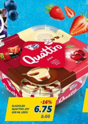 Sladoled Quattro joy