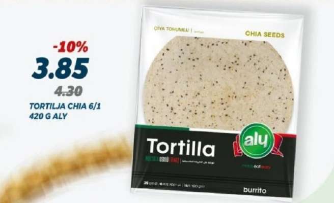 Tortilja Chia 6/1