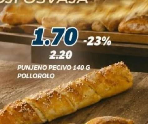 Punjeno pecivo 140 g, Pollorolo