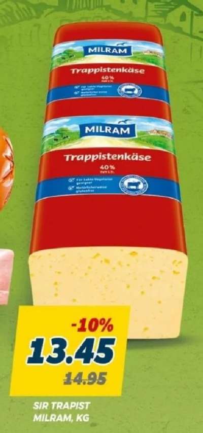 Sir Trapist Milram, kg