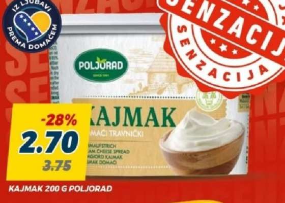 KAJMAK 200 G POLJORAD