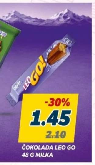 Čokolada Leo Go