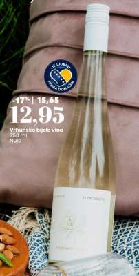 Vrhunsko bijelo vino Nuić