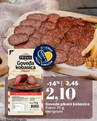 Goveđa pikant kobasica