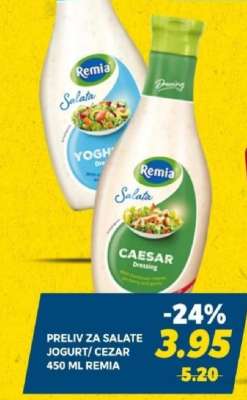 PRELIV ZA SALATE JOGURT/CEZAR