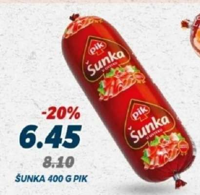 Šunka 400 g Pik