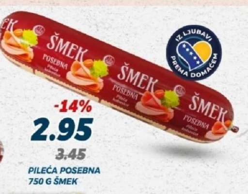 Pileća posebna 750 g Šmek