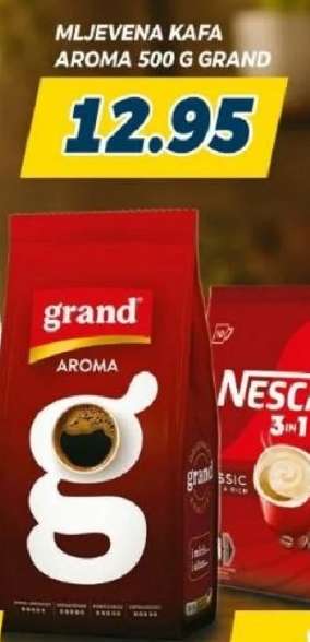MLJEVENA KAFA AROMA 500 G GRAND