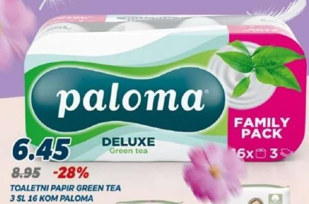 TOALETNI PAPIR GREEN TEA