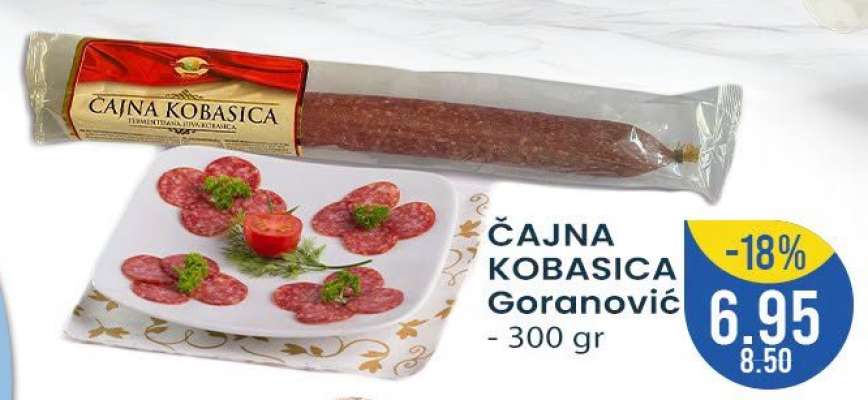 Čajna kobasica Goranović