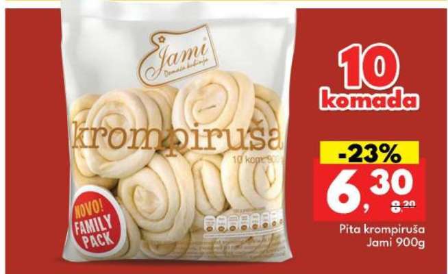 Pita krompiruša Jami 900g