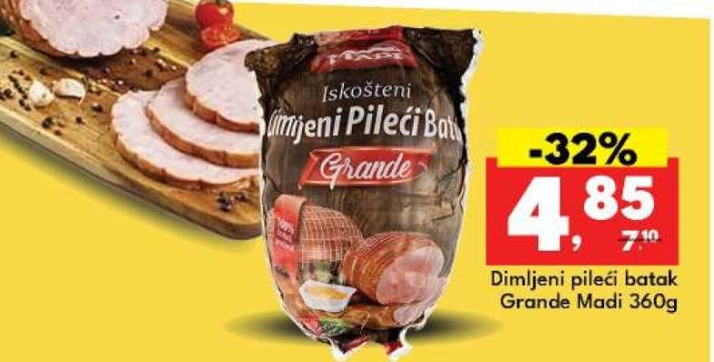 Dimljeni pileći batak Grande Madi 360g