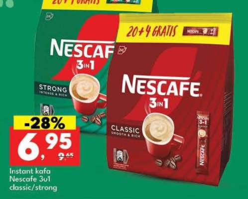 Instant kafa Nescafe 3u1 classic/strong