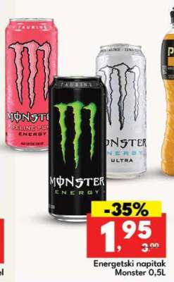 Energetski napitak Monster 0,5l