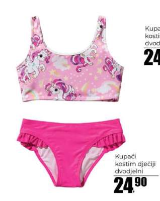 Kupaći kostim dječiji dvodijelni