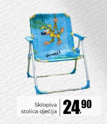 Sklopiva stolica dječija