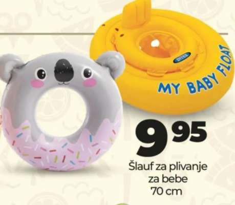 Šlauf za plivanje za bebe