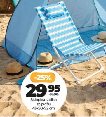 Sklopiva stolica za plažu