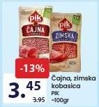 Čajna, zimska kobasica