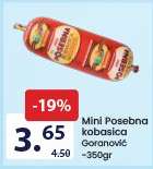Mini Posebna kobasica Goranović
