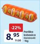 Pariska kobasica Goranović
