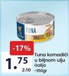 Tuna komadići u biljnom ulju Galija