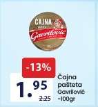 Čajna pašteta Gavrilović