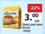 Zlatni pek keks Bambi