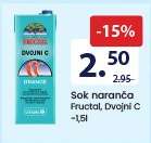 Sok naranča Fructal, Dvojni C