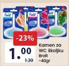 Kamen za WC školjku Brait