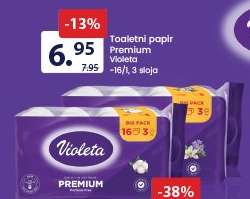 Toaletni papir premium Violeta