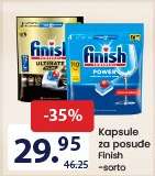 Kapsule za posuđe Finish