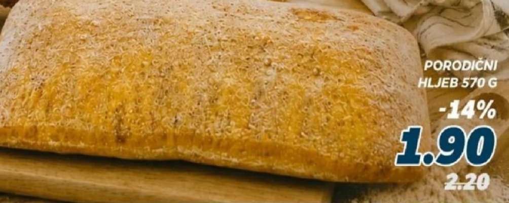 PORODIČNI HLJEB 570 G