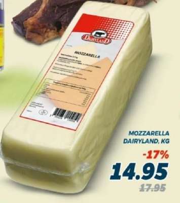 Mozzarella Dairyland, kg