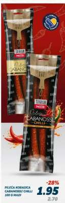 Pileća kobasica Cabanossi/chilli