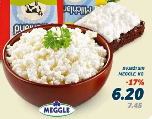 SVEŽI SIR MEGGLE, KG