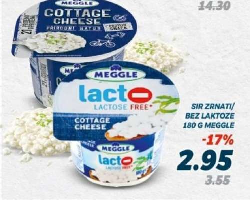 MEGGLE lacto free cottage cheese
